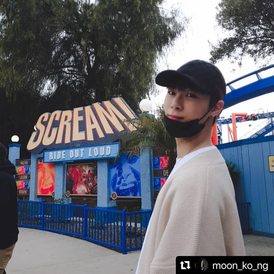 Recent activity shot of Moonbin (ASTRO)
