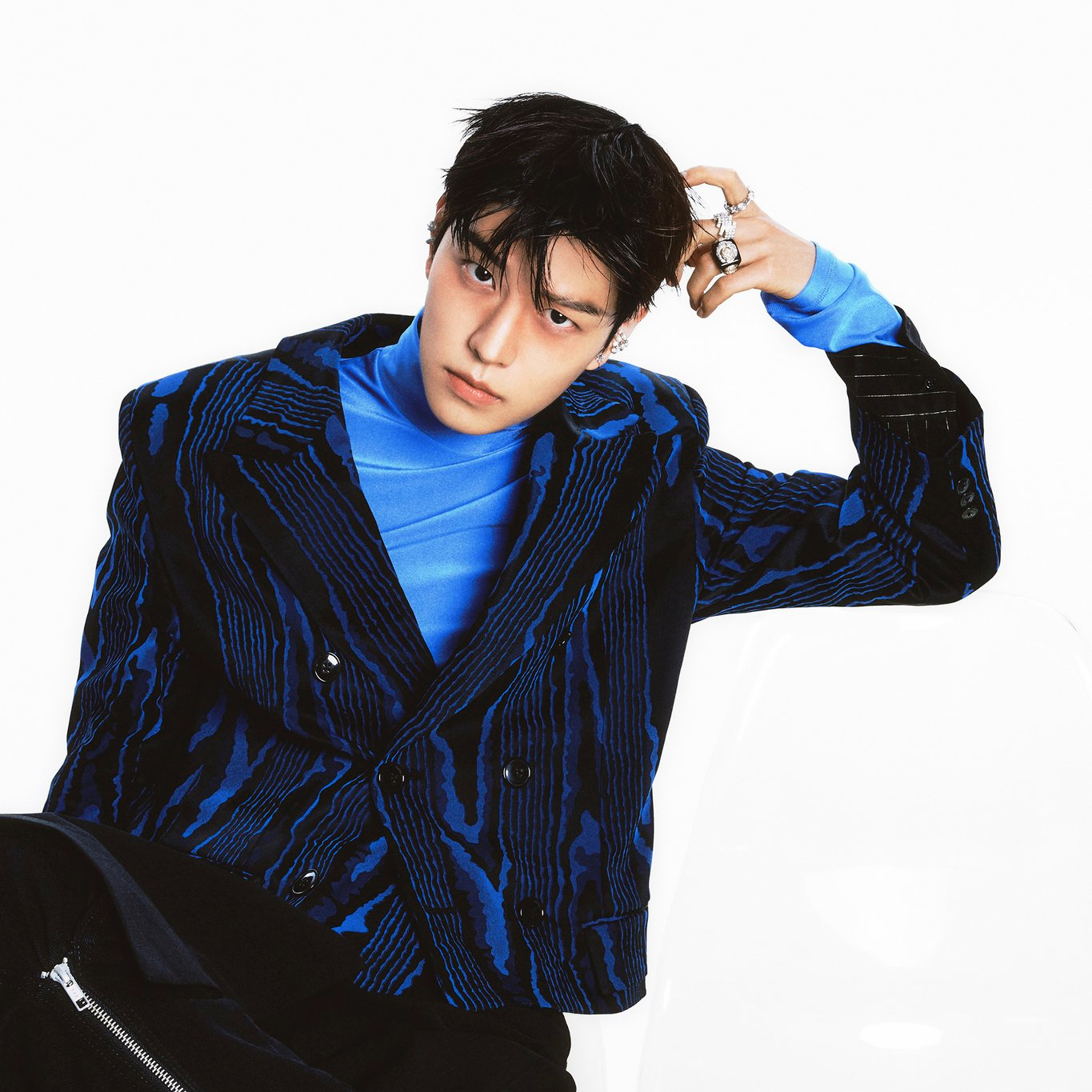 Recent activity shot of Seungmin (Stray Kids)
