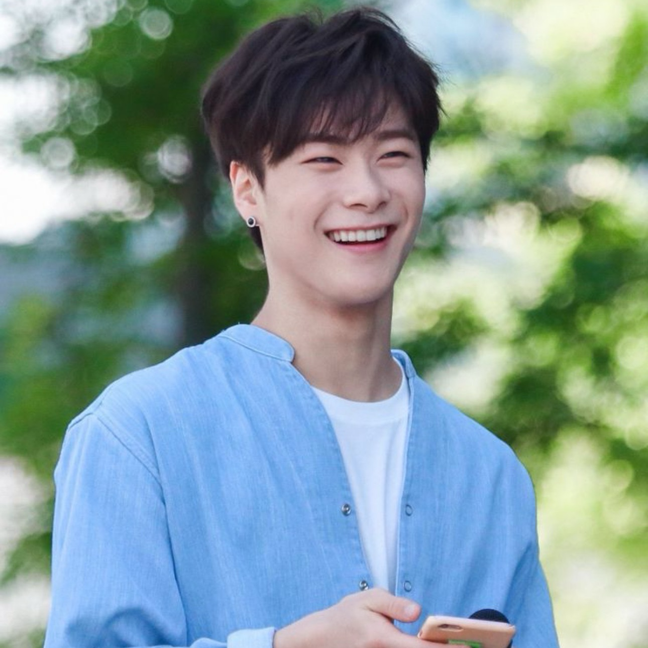 Recent activity shot of Moonbin (ASTRO)