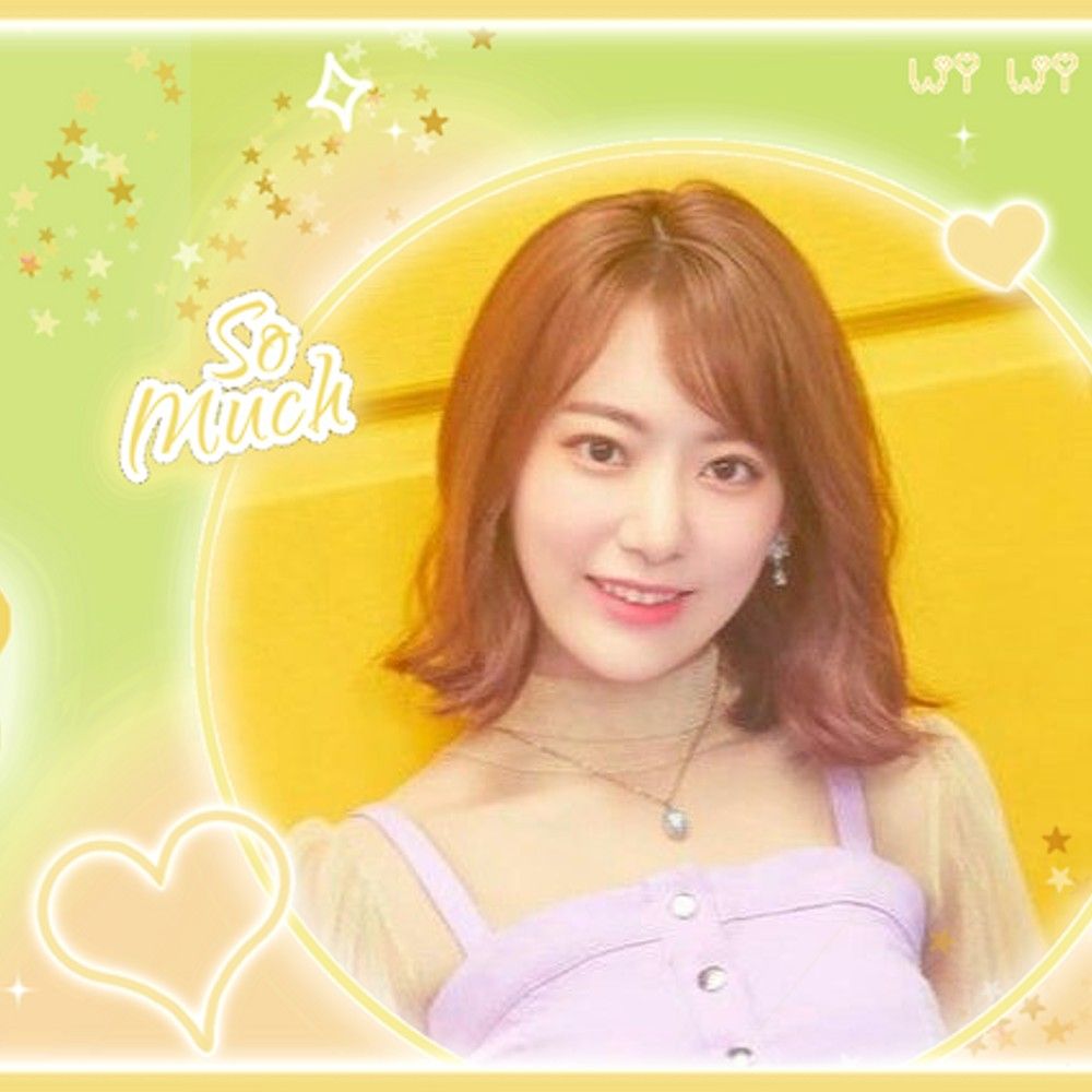 A moment captured by IZ*ONE's fan