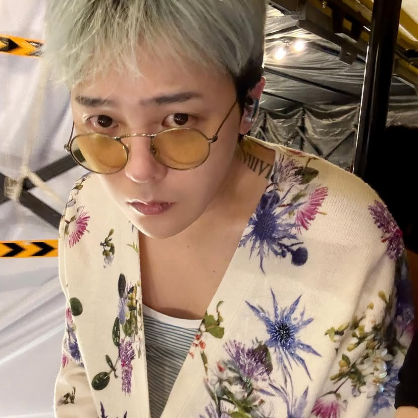 A moment captured by G-DRAGON (BIGBANG)'s fan