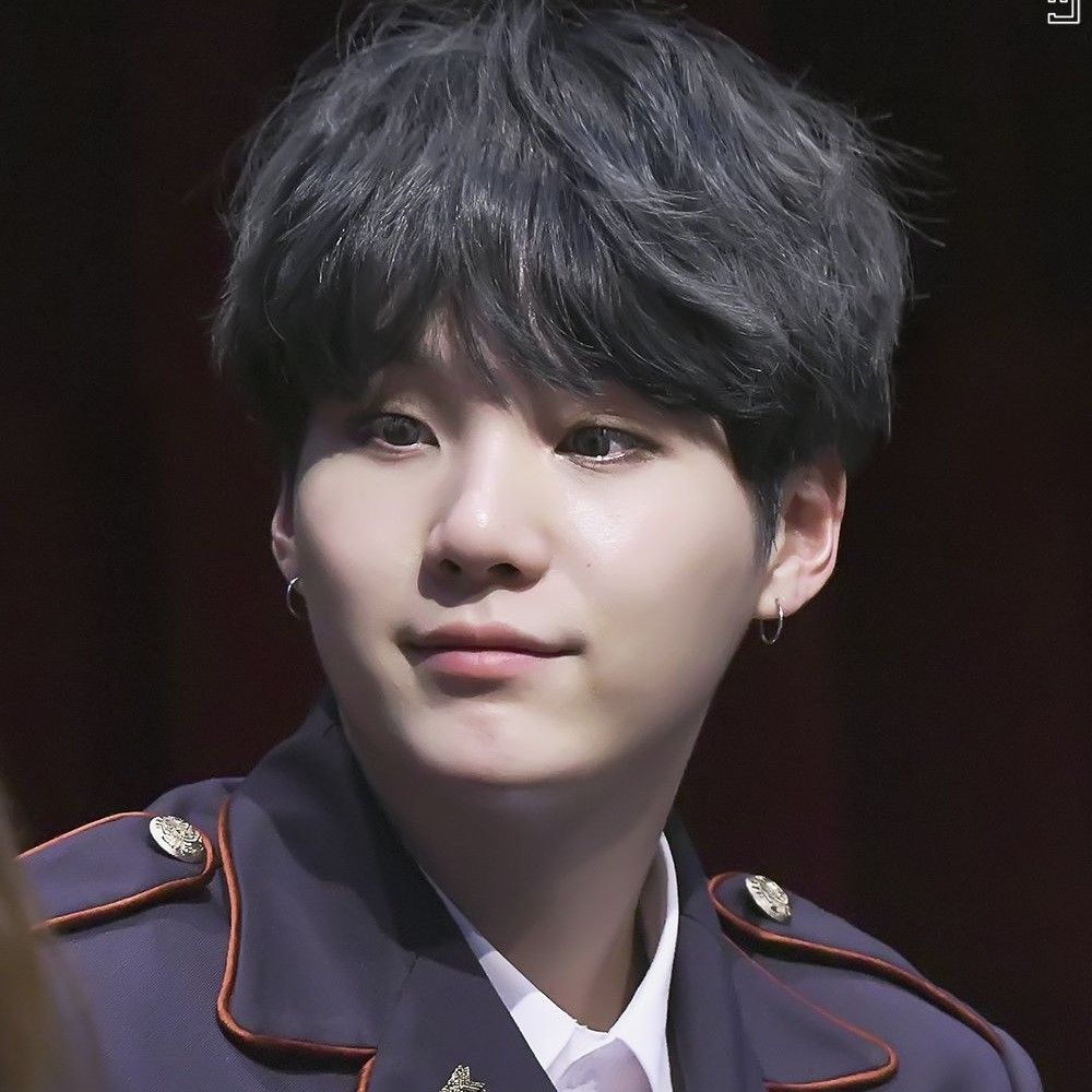 Recent activity shot of SUGA (BTS)