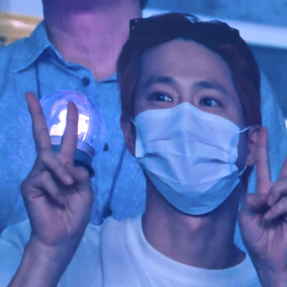 Behind-the-scenes cut of Suho (EXO)