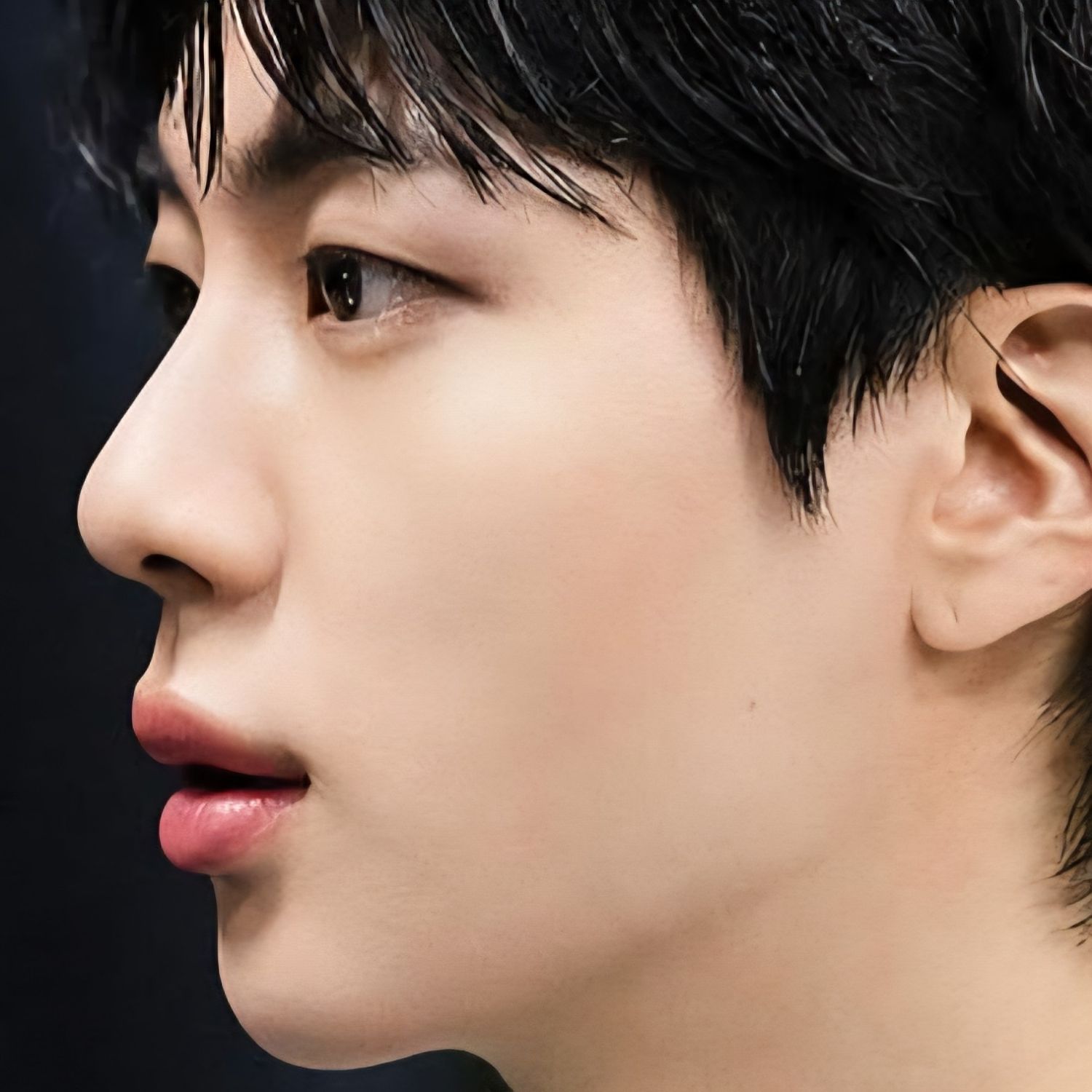 Recent activity shot of Jin (BTS)