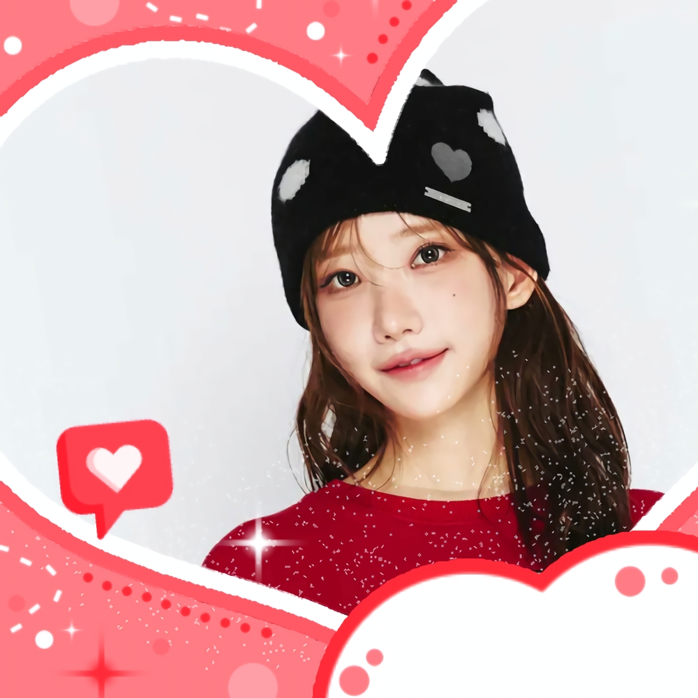 A moment captured by Magenta (QWER)'s fan