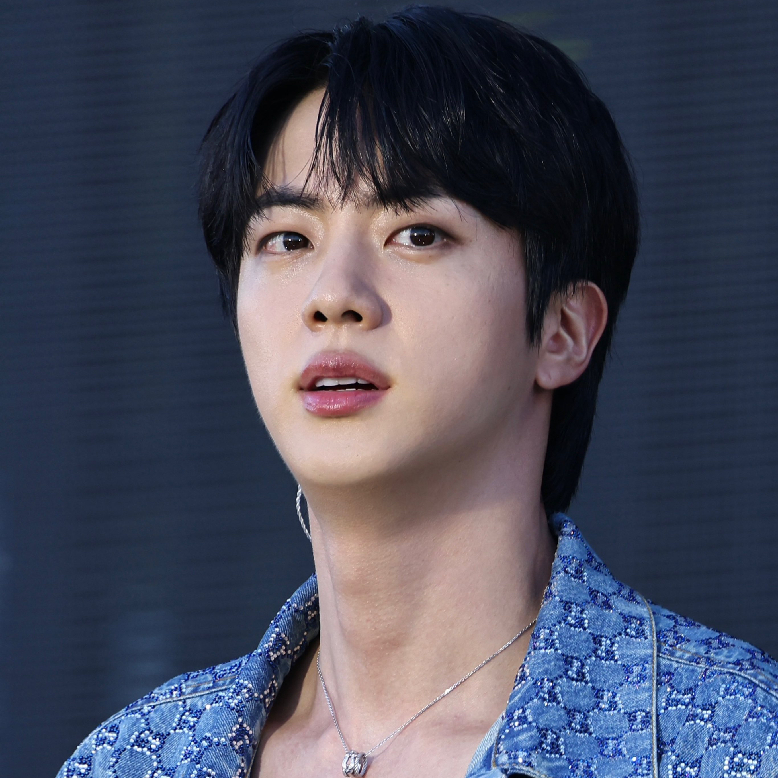 Recent activity shot of Jin (BTS)