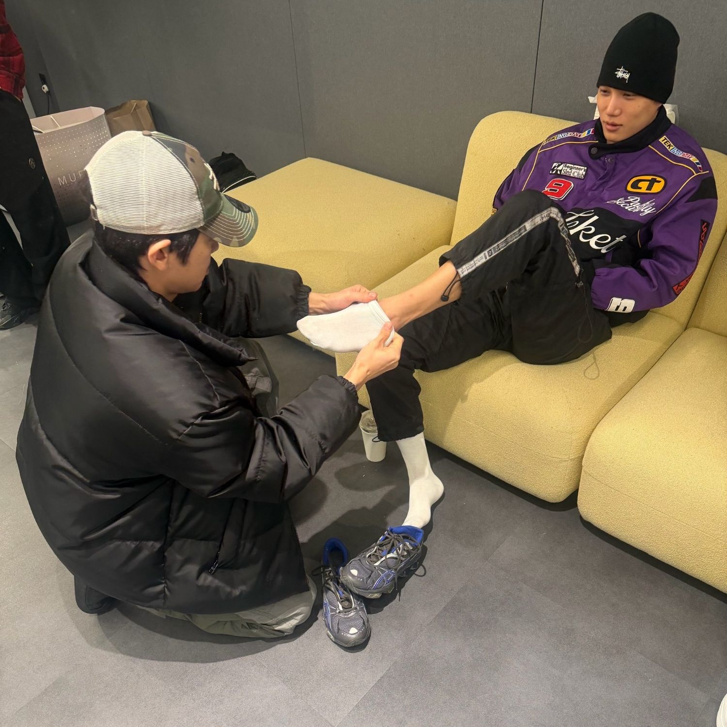 EXO의 비하인드 컷