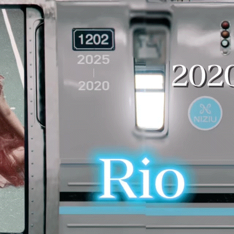 Recent activity shot of Rio (NiziU)