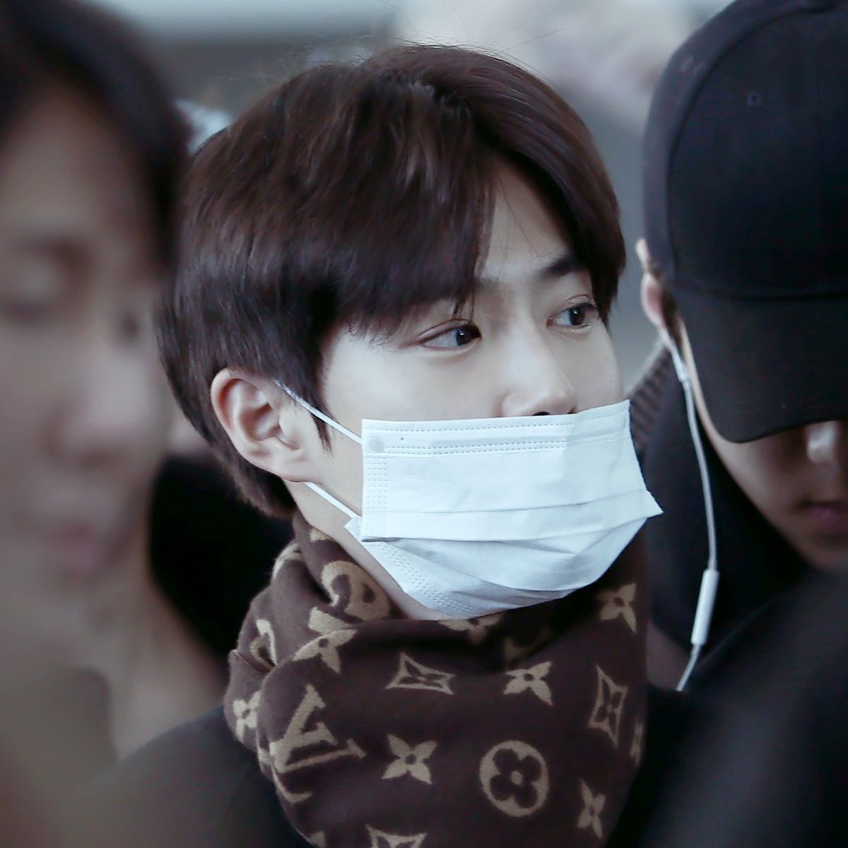 Recent activity shot of Suho (EXO)