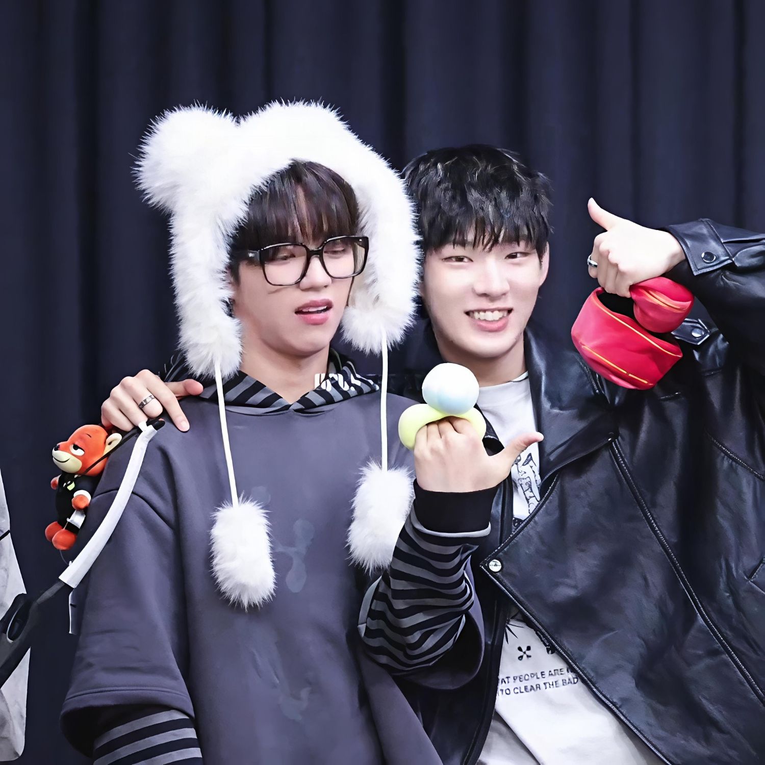 A moment captured by AHOF's fan