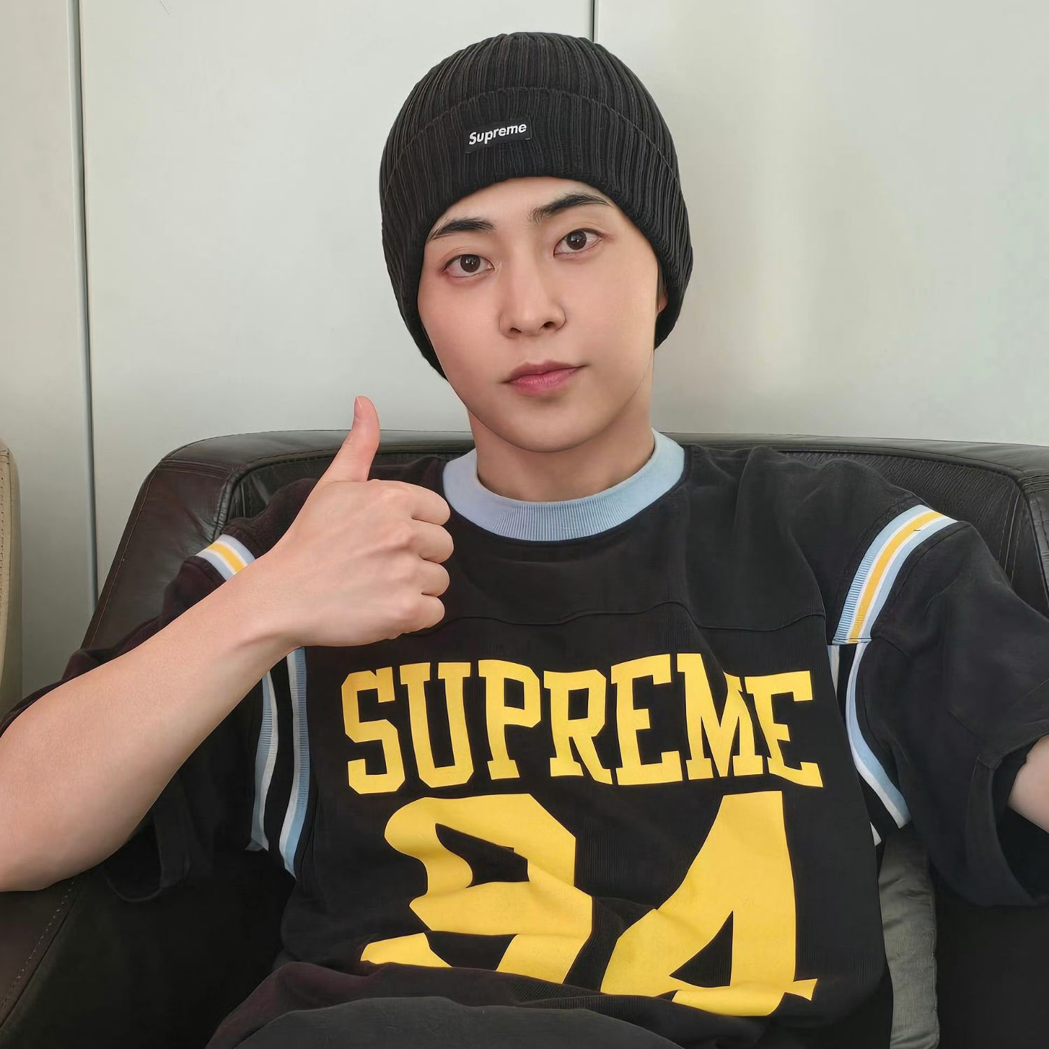 Behind-the-scenes cut of Xiumin (EXO)