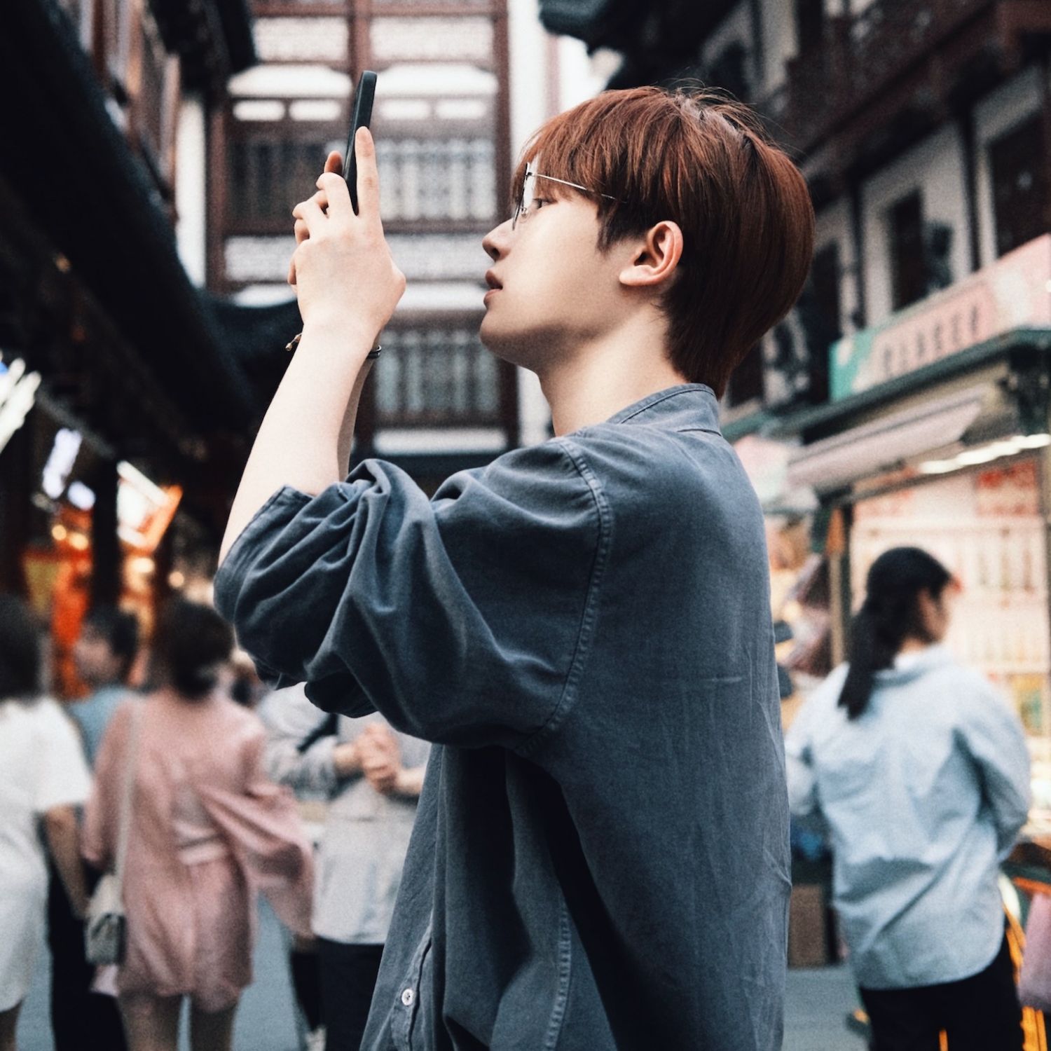 Recent activity shot of Hyuk (TEMPEST)