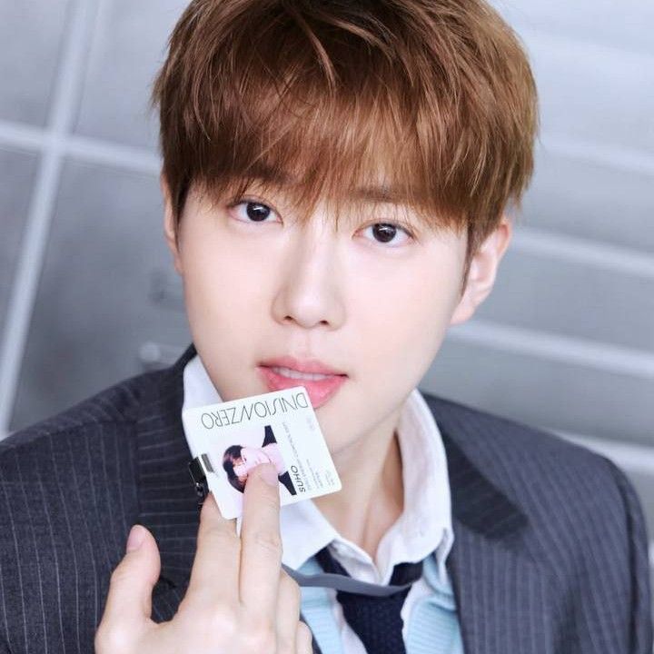 Recent activity shot of Suho (EXO)