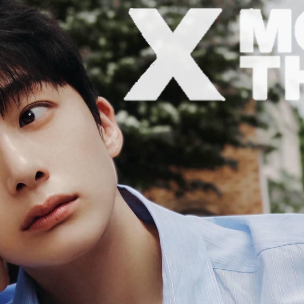 A moment captured by Hyungwon (MONSTA X)'s fan