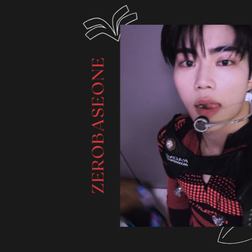 A moment captured by Park Gunwook (ZEROBASEONE)'s fan