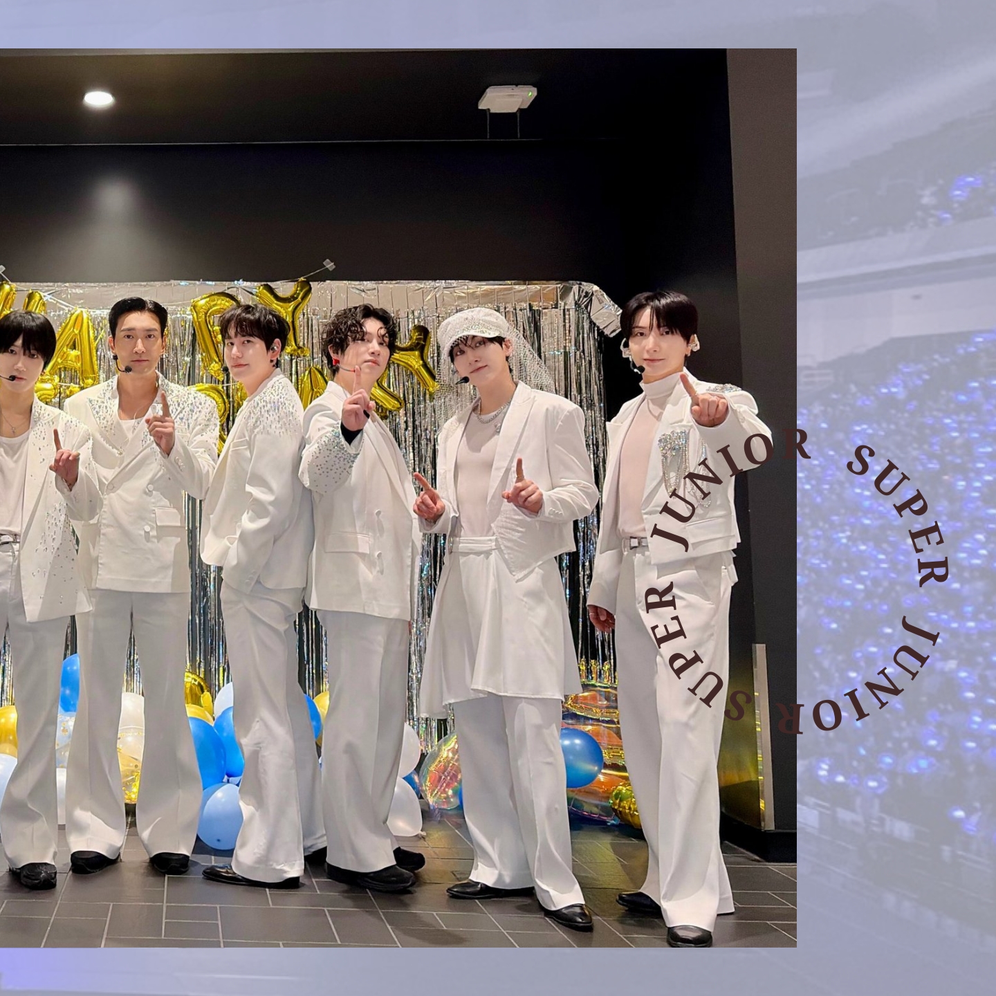 슈퍼주니어의 비하인드 컷