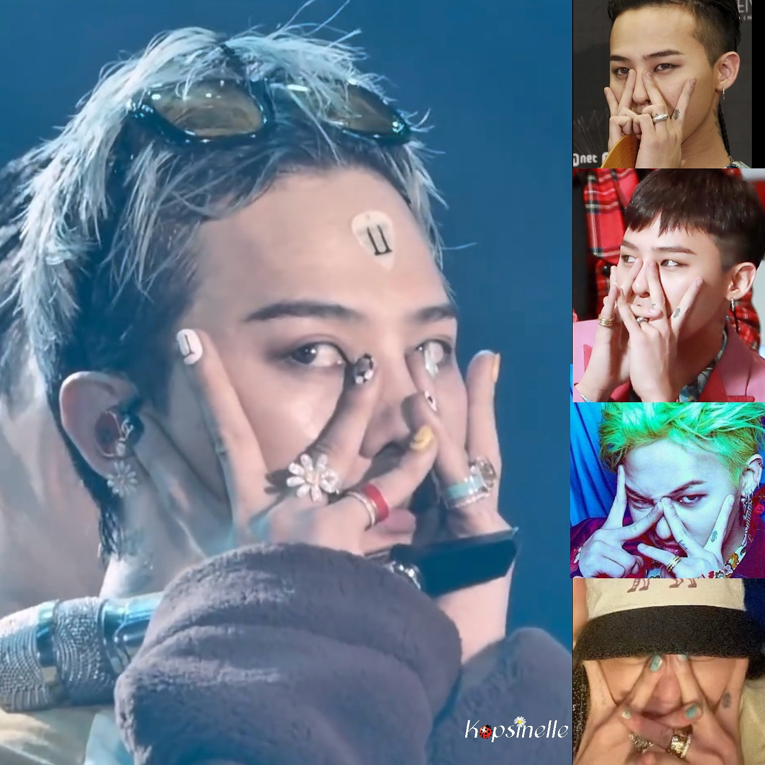 A moment captured by G-DRAGON (BIGBANG)'s fan