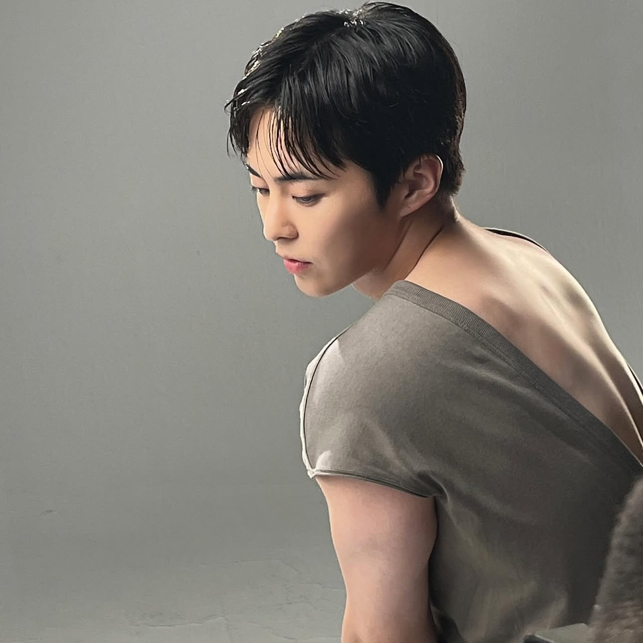 Recent activity shot of Xiumin (EXO)