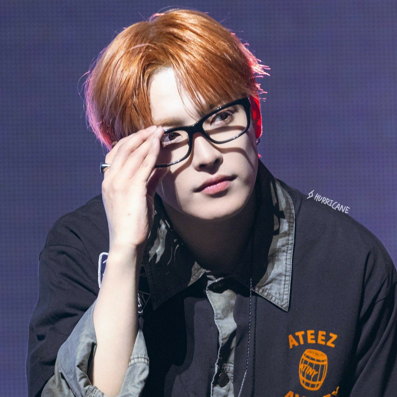 Recent activity shot of Hongjoong (ATEEZ)