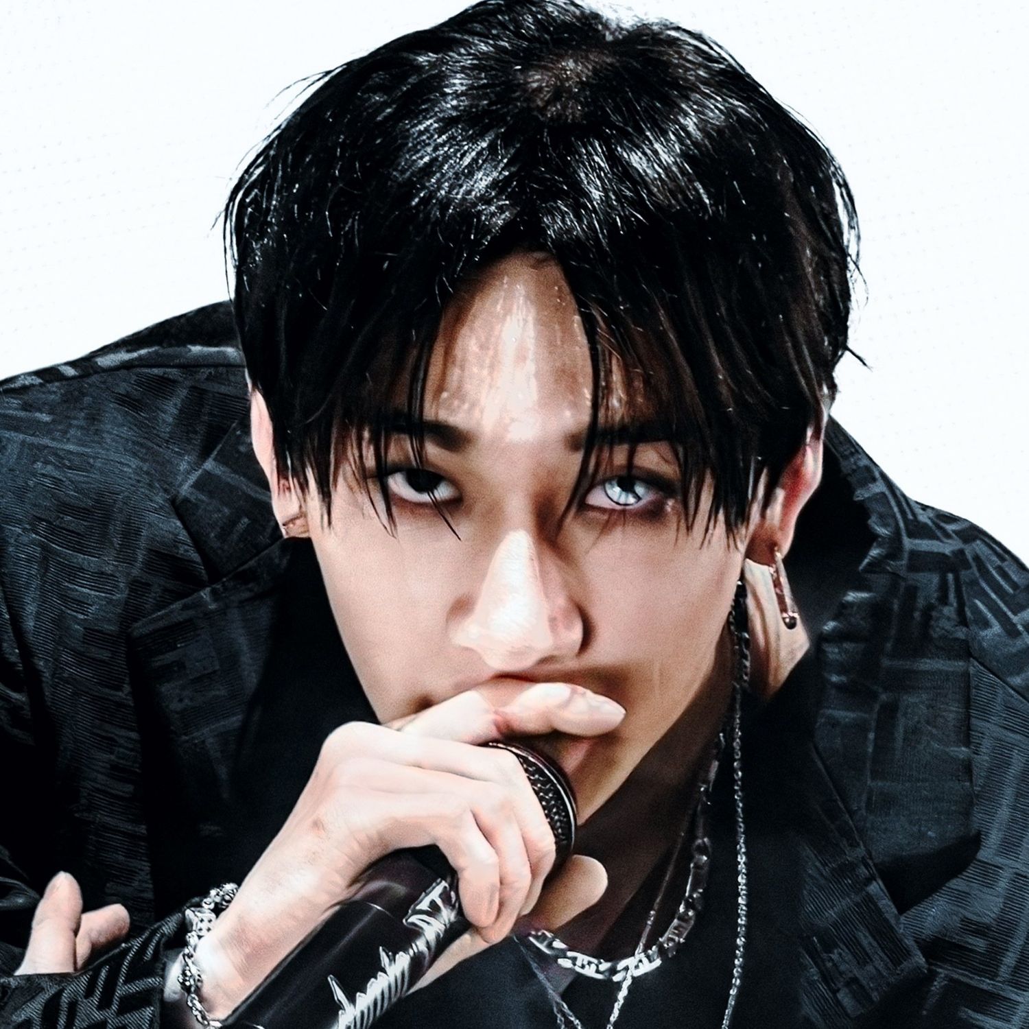 Recent activity shot of Bang Chan (Stray Kids)