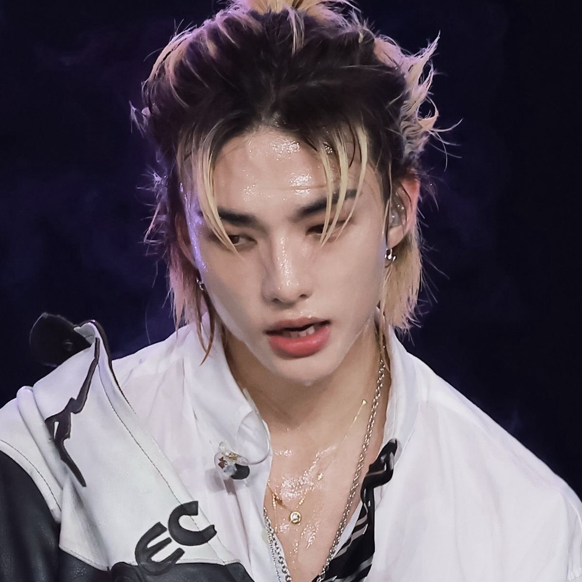 Behind-the-scenes cut of Hyunjin (Stray Kids)