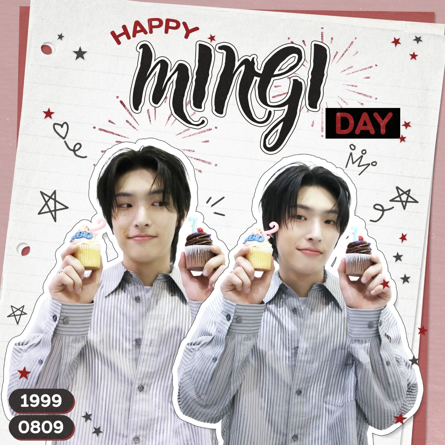 Recent activity shot of Mingi (ATEEZ)