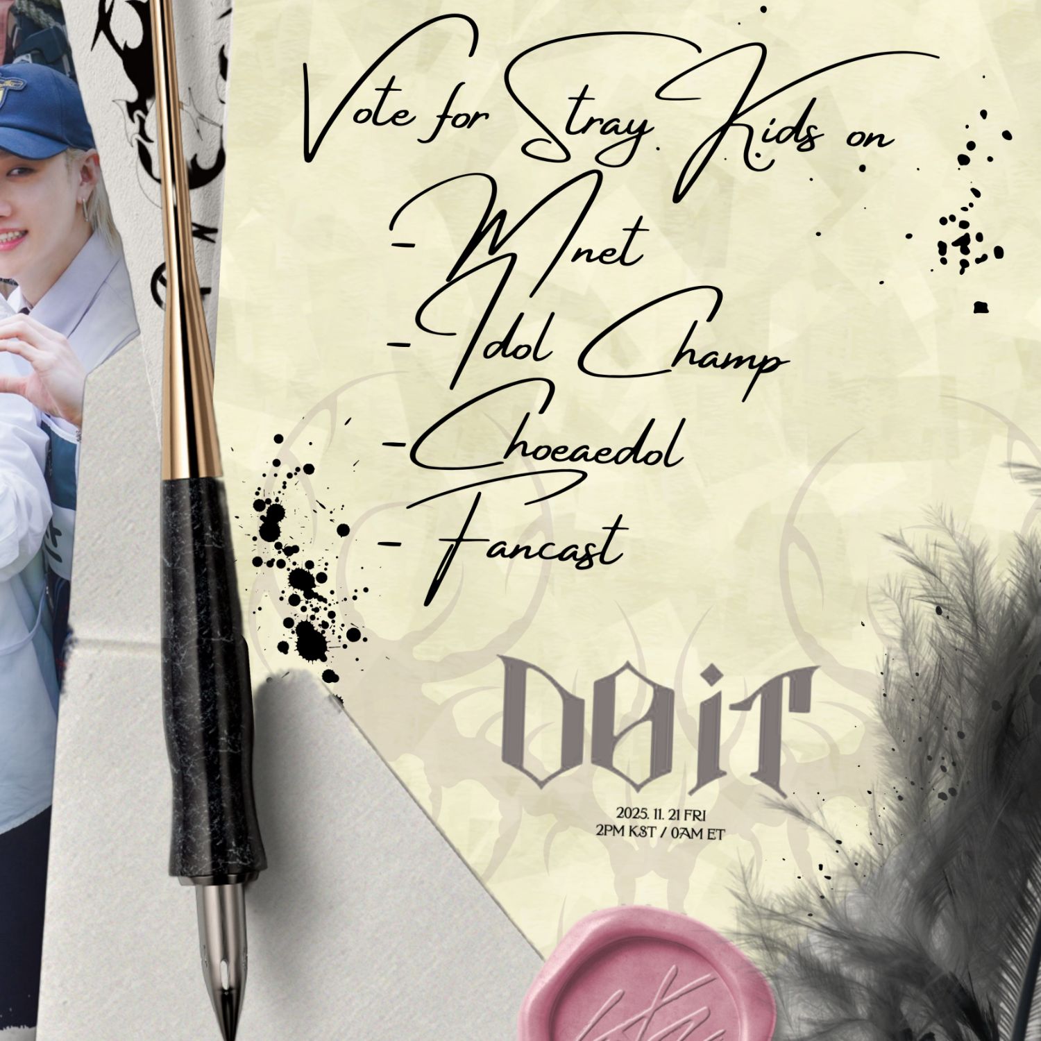 彰彬 (Stray Kids)粉丝拍下的瞬间