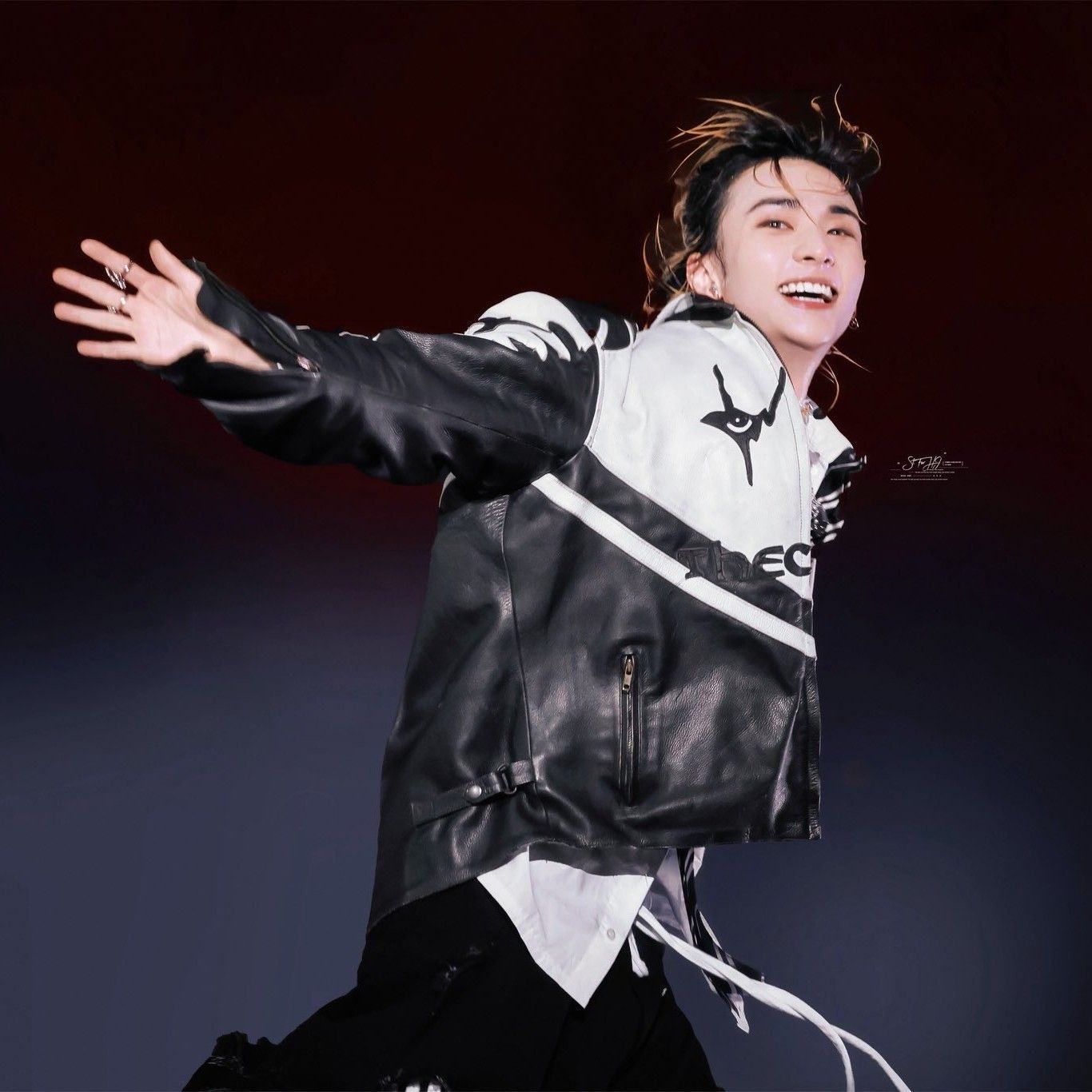 Recent activity shot of Hyunjin (Stray Kids)