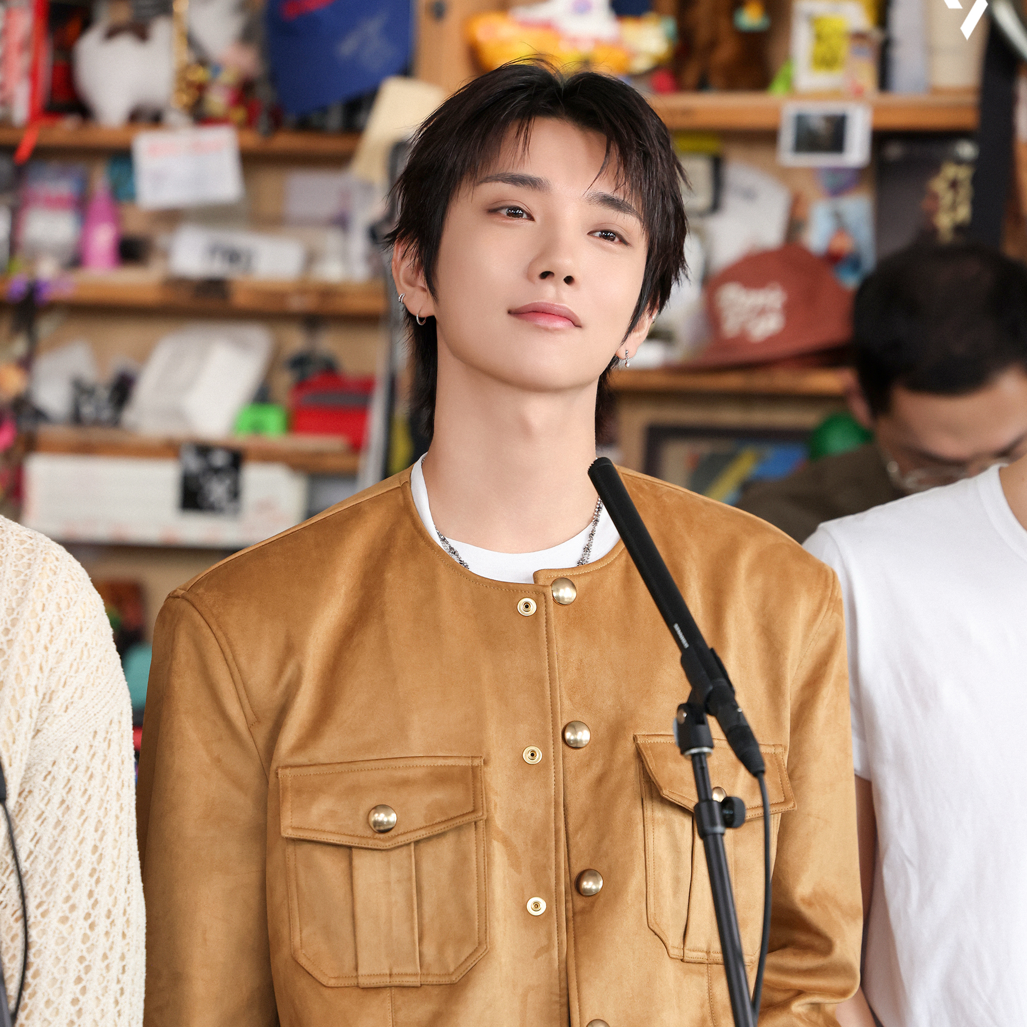 A moment captured by Joshua (SEVENTEEN)'s fan