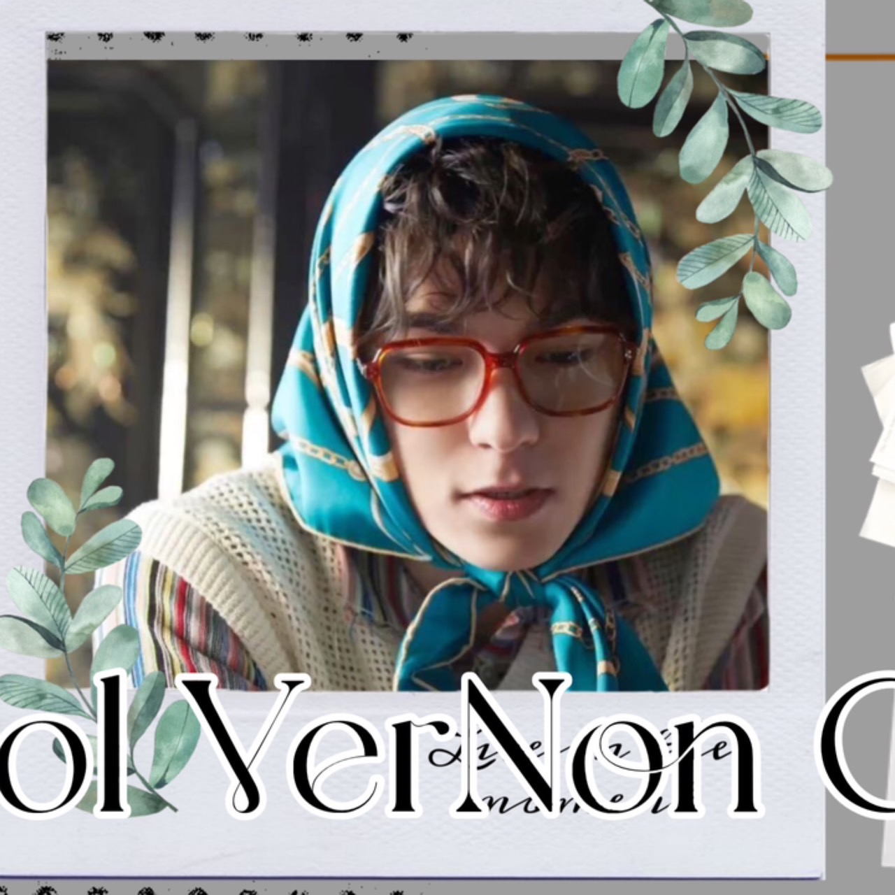 Behind-the-scenes cut of Vernon (SEVENTEEN)