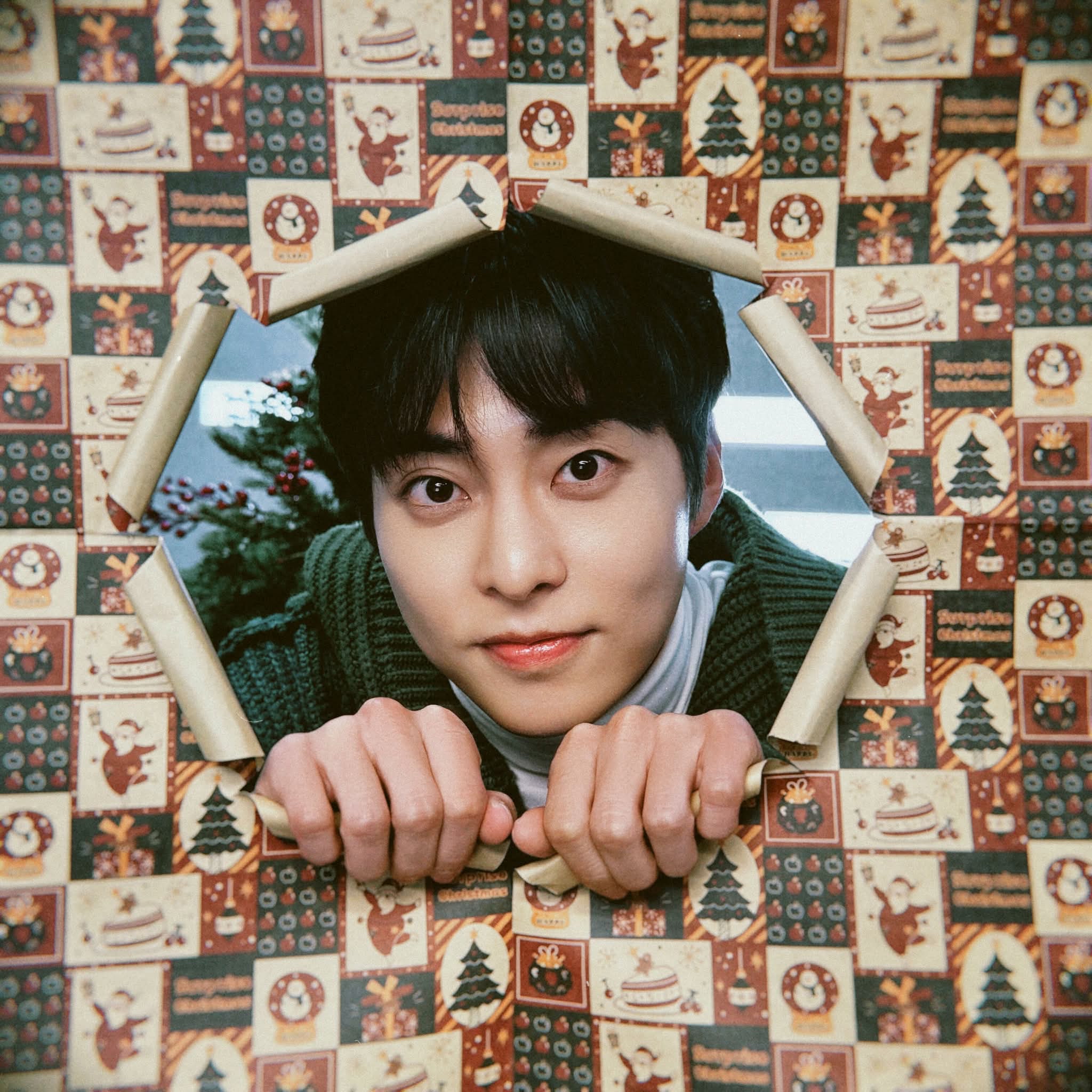 A moment captured by Xiumin (EXO)'s fan