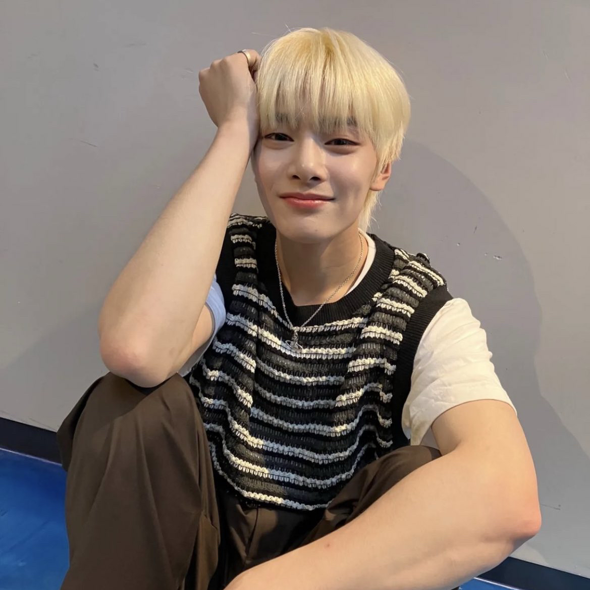 A moment captured by I.N (Stray Kids)'s fan