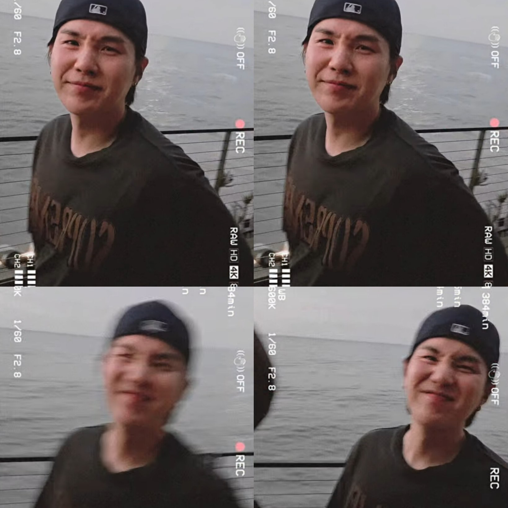 A moment captured by SUGA (BTS)'s fan