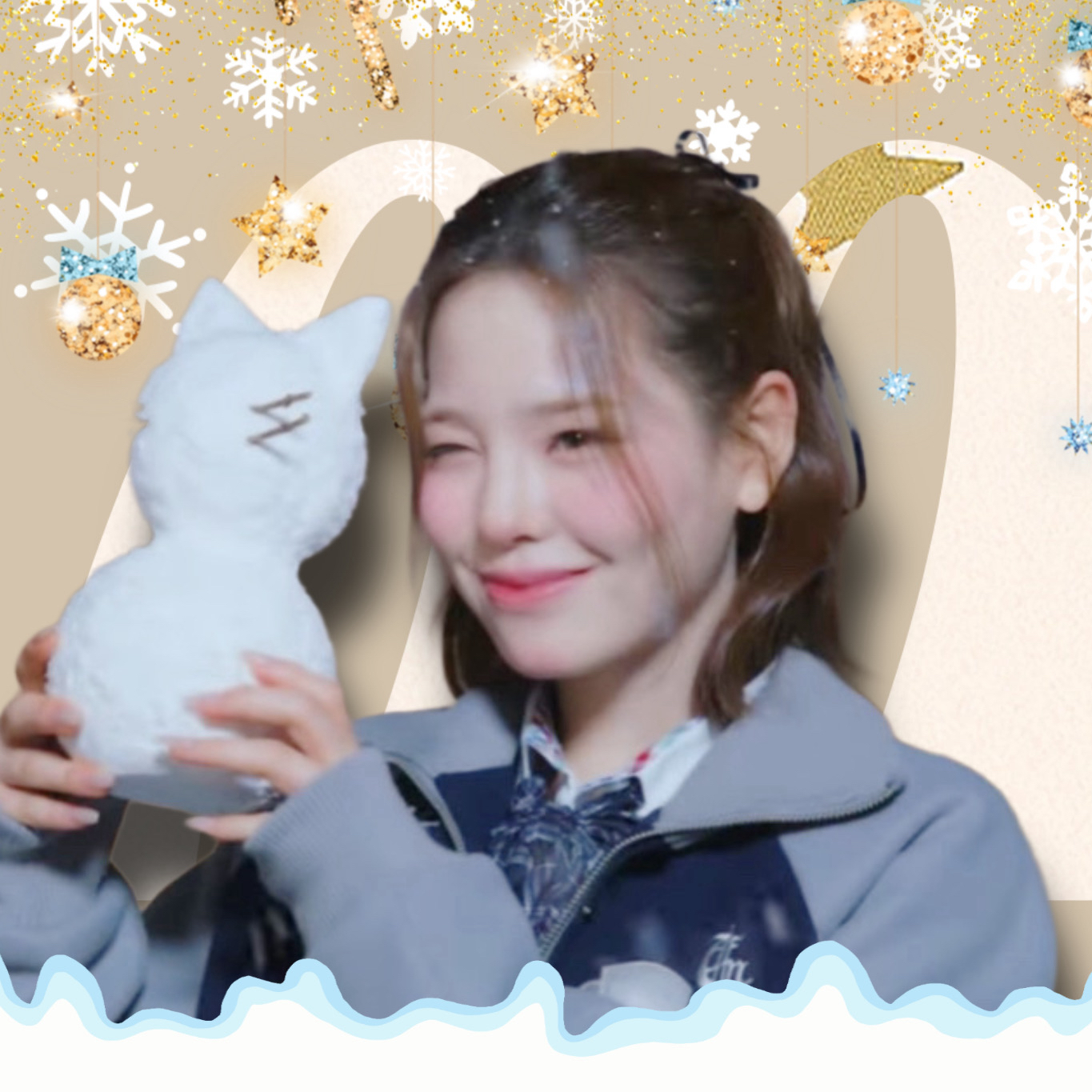 A moment captured by Mako (NiziU)'s fan