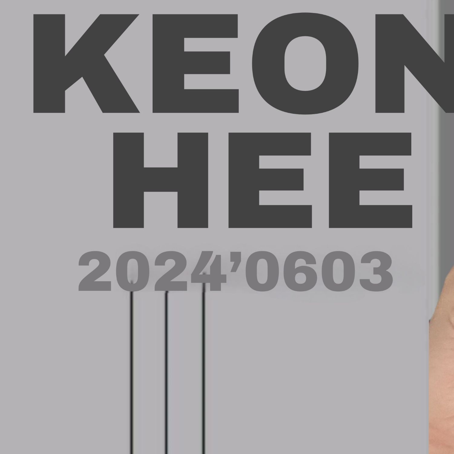 Behind-the-scenes cut of Keonhee (ONEUS)