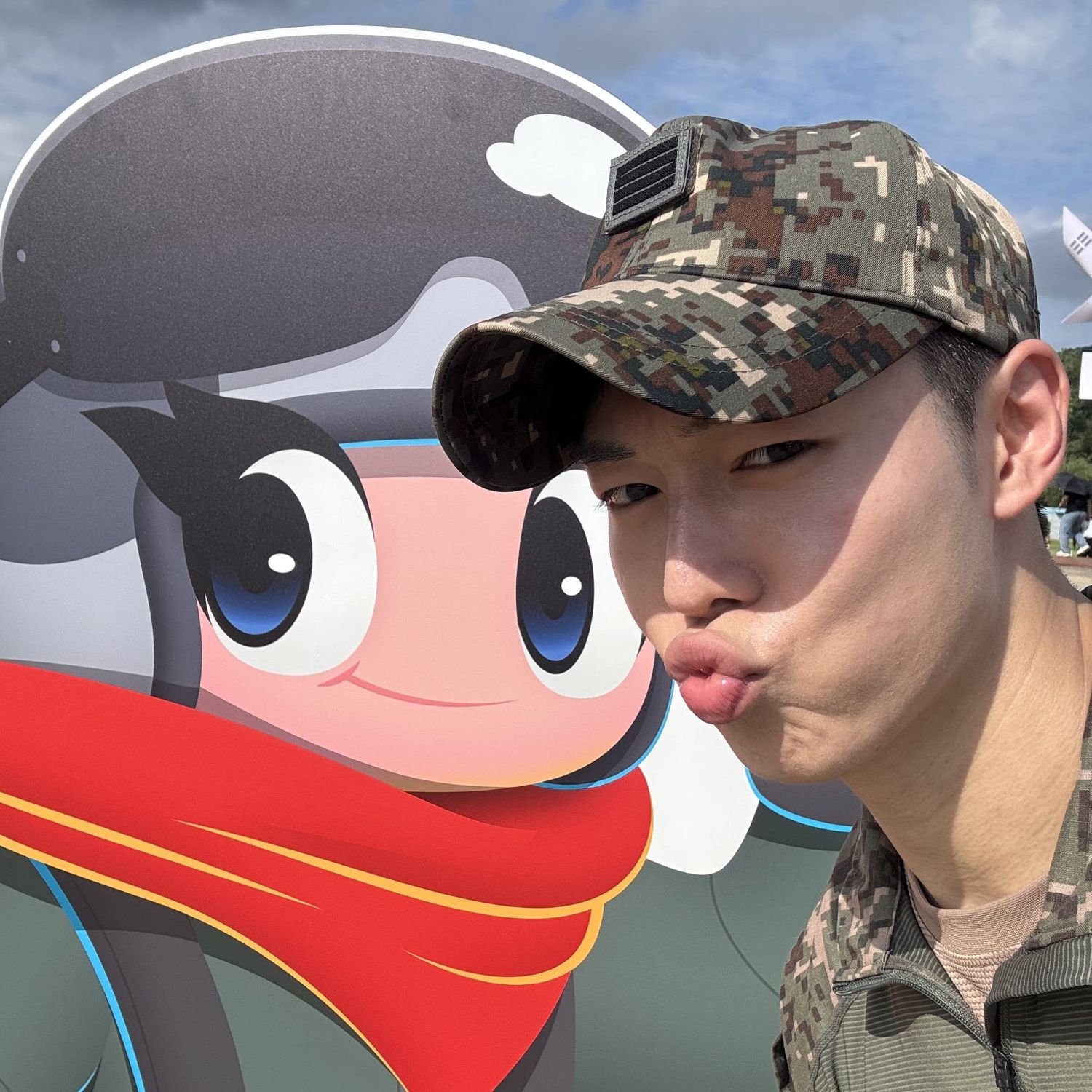 A moment captured by Dawon (SF9)'s fan