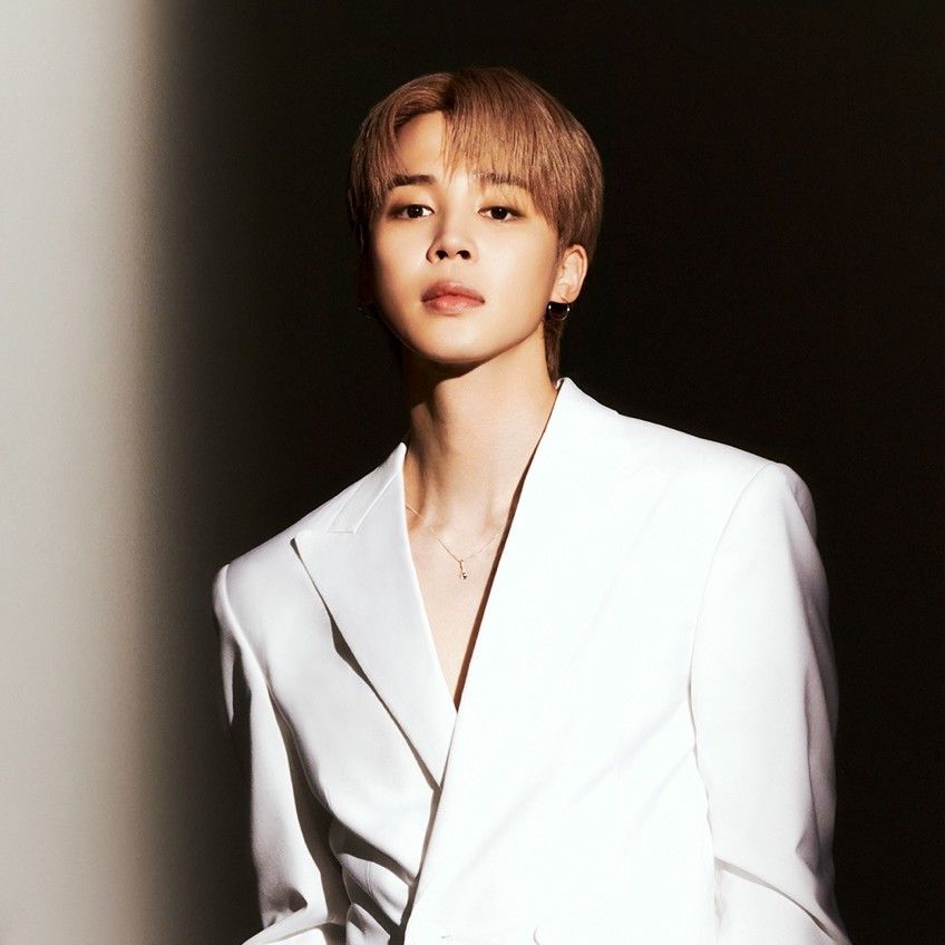 Recent activity shot of Jimin (BTS)