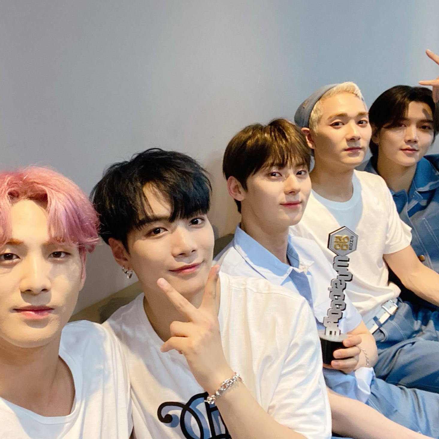 Recent activity shot of NU'EST
