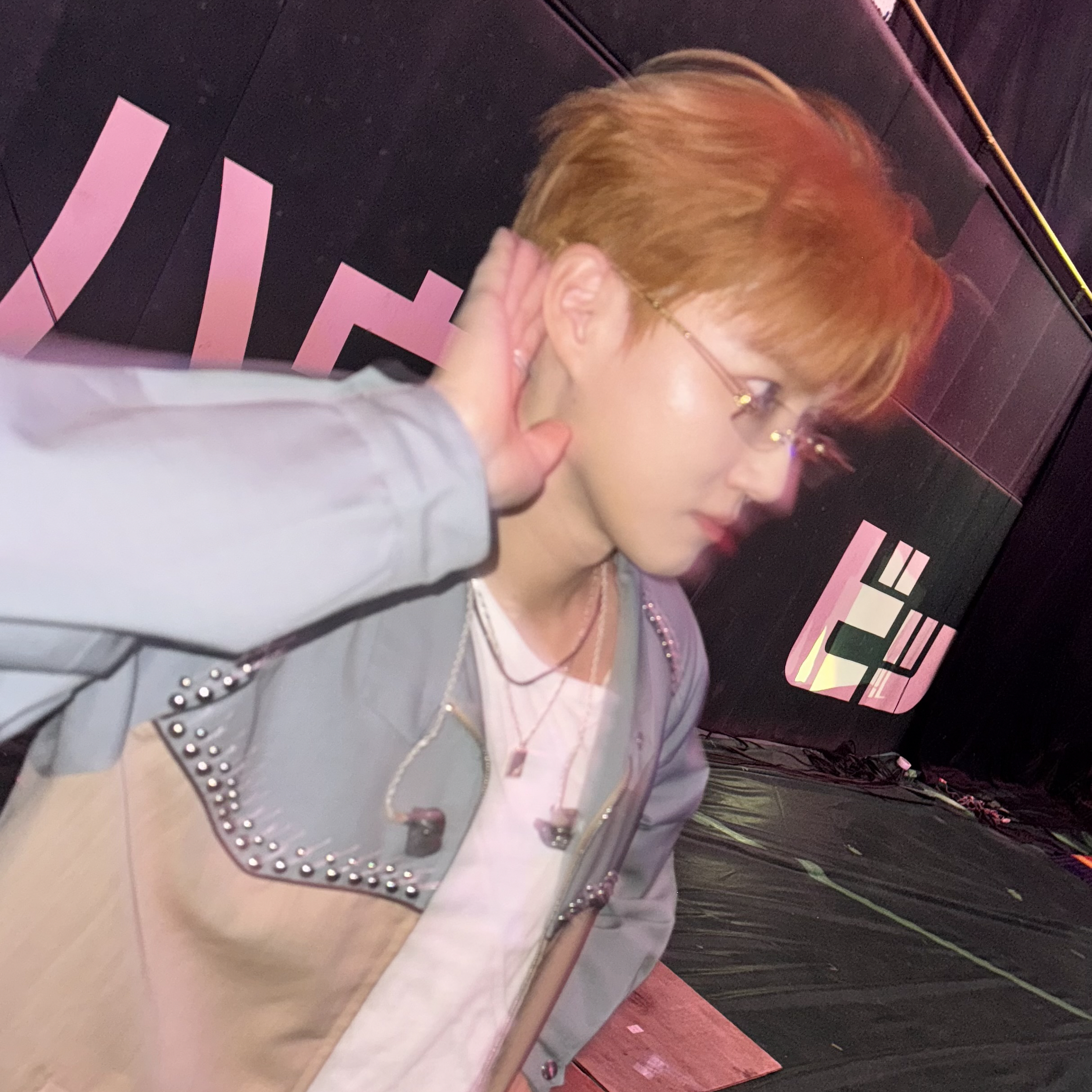 Recent activity shot of Suho (EXO)