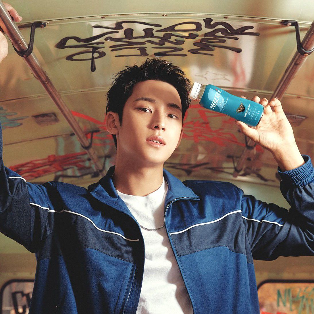 Recent activity shot of Mingyu (SEVENTEEN)