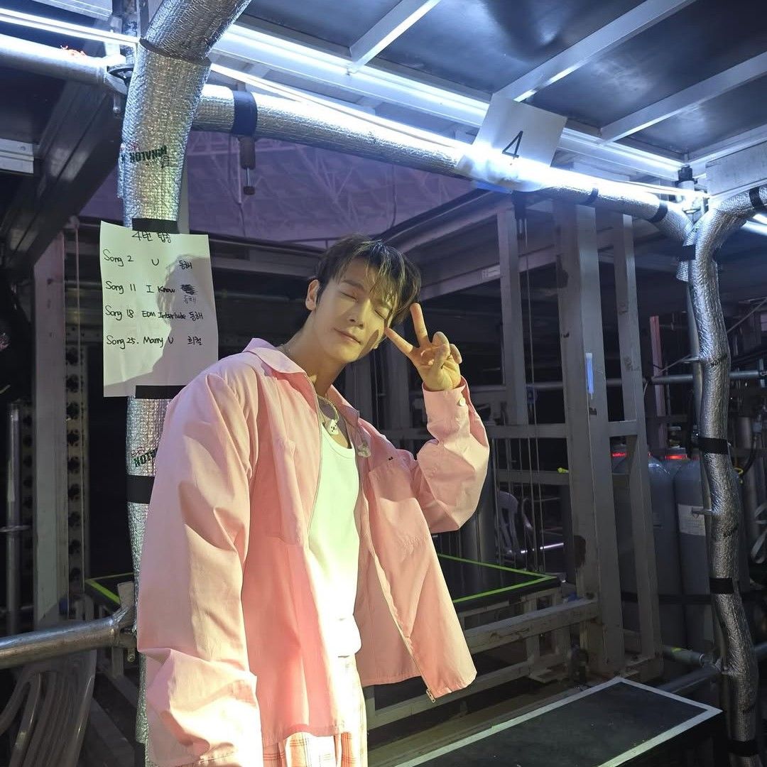 Recent activity shot of Donghae (Super Junior)