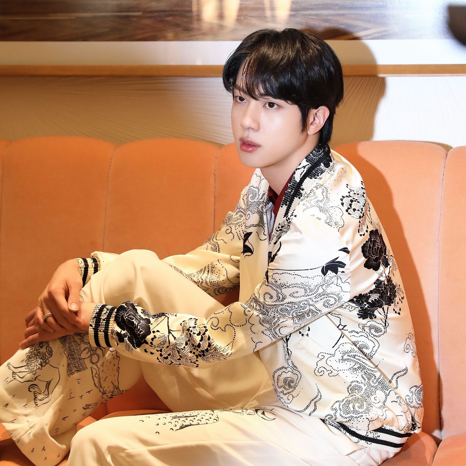 진 (방탄소년단)의 비하인드 컷