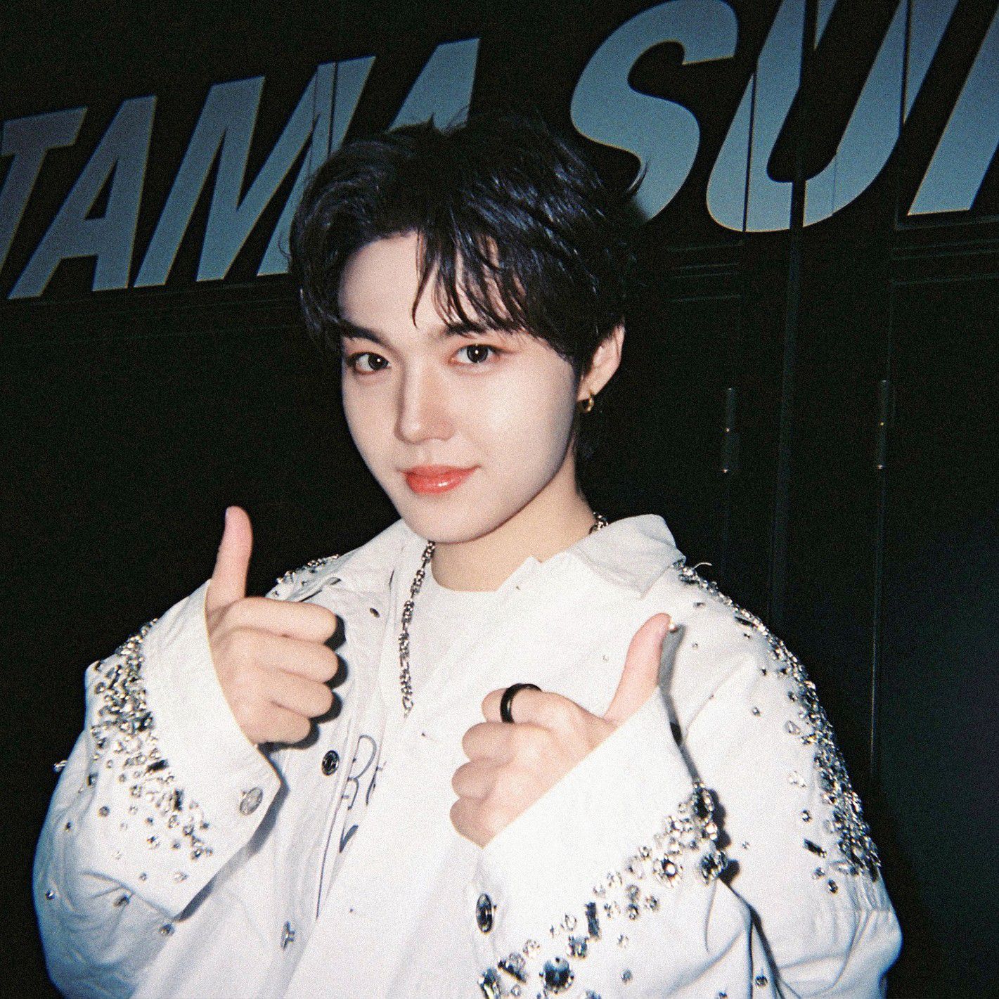 A moment captured by Doyoung (TREASURE)'s fan