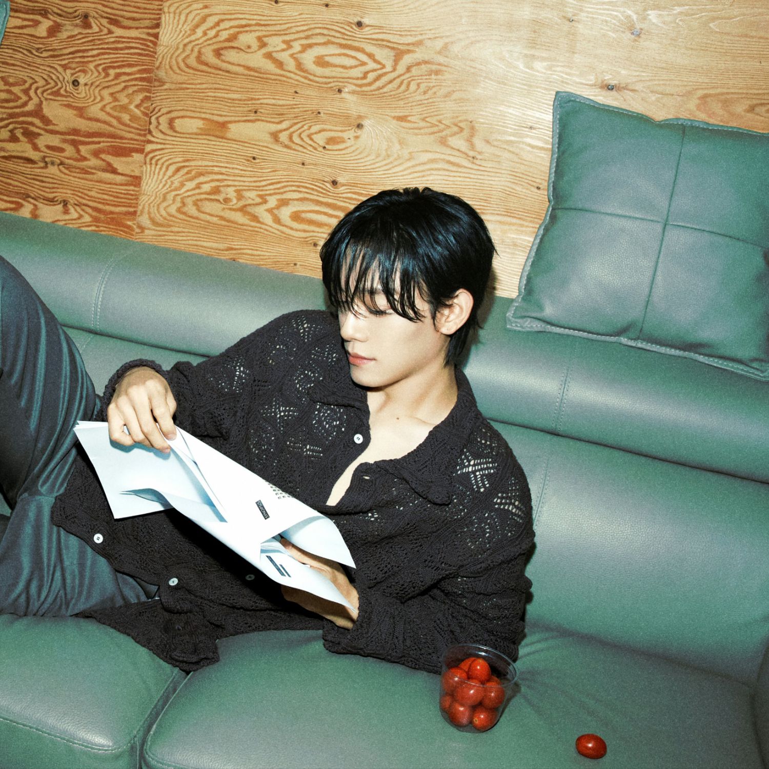 Recent activity shot of Chen (EXO)