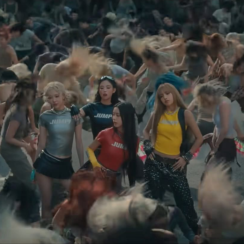 Behind-the-scenes cut of BLACKPINK