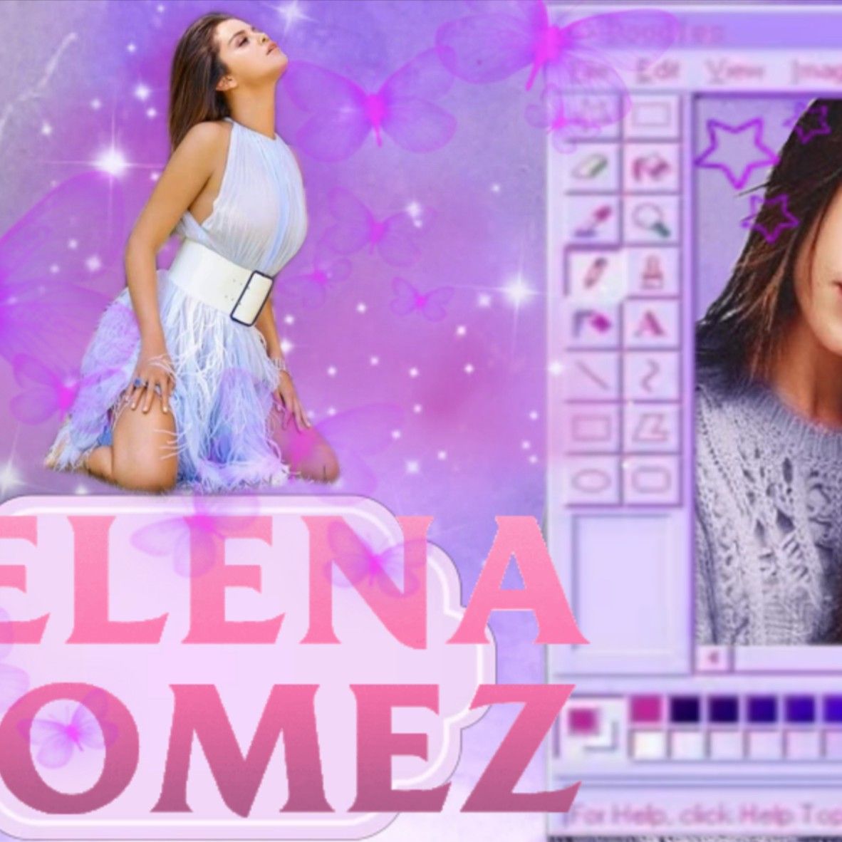 A moment captured by Selena Gomez's fan