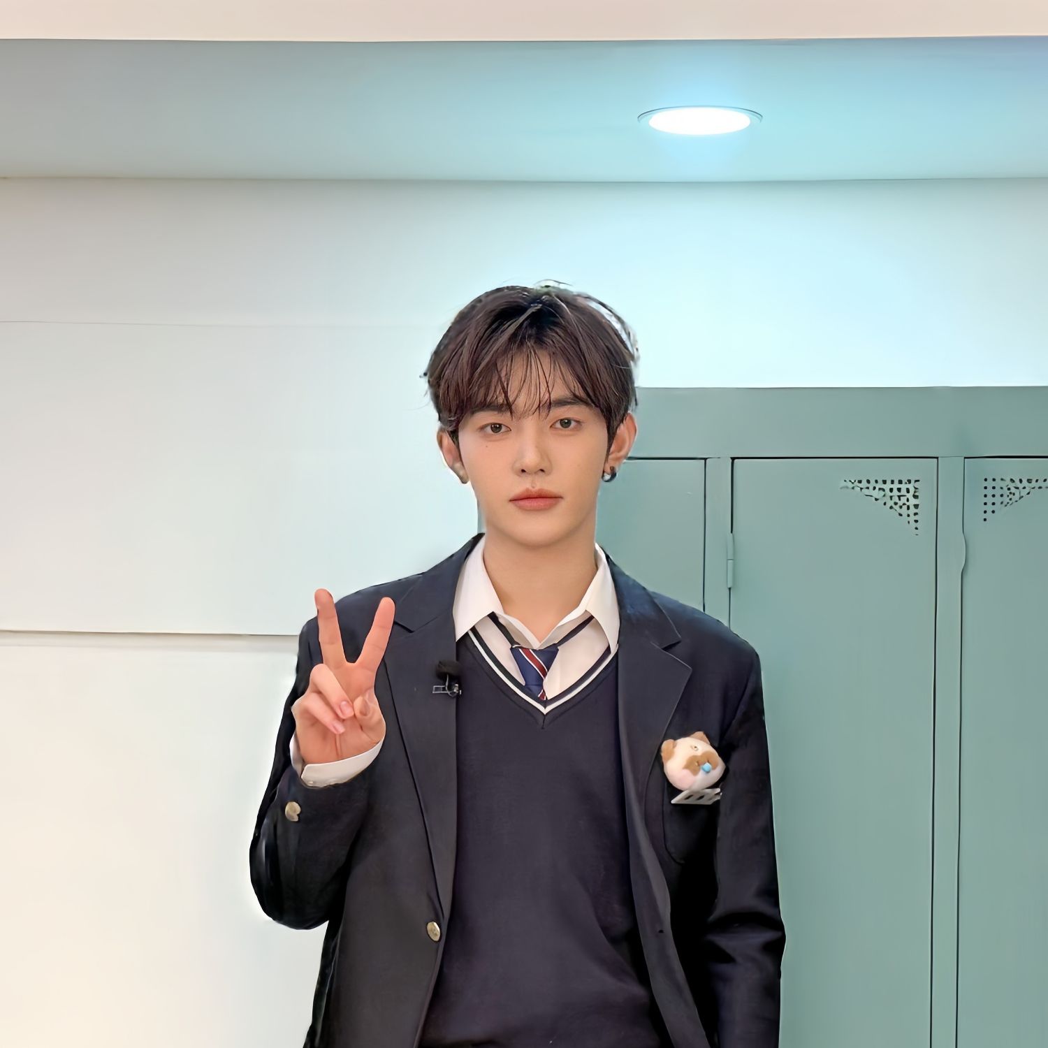 Recent activity shot of Zhang Hao (ZEROBASEONE)