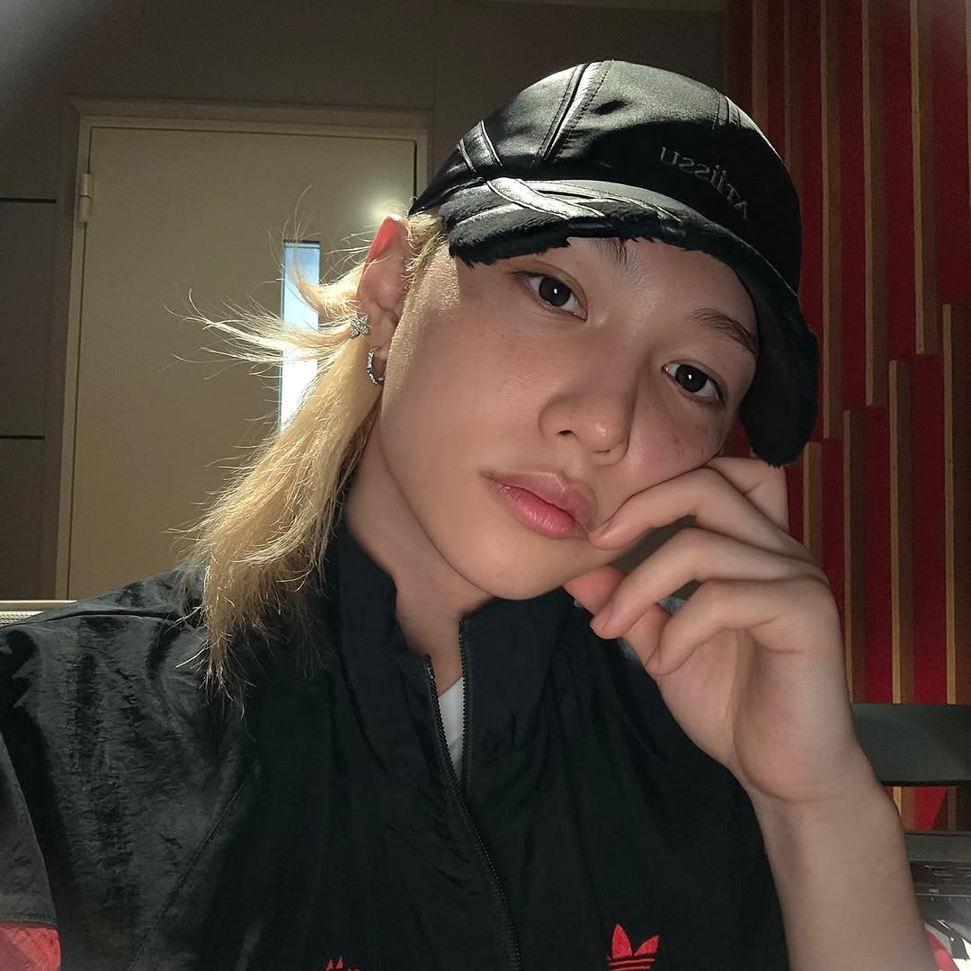 A moment captured by Felix (Stray Kids)'s fan