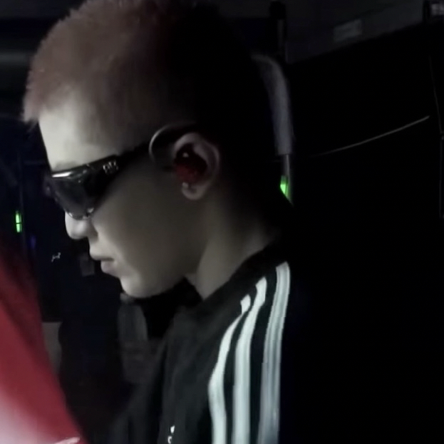 A moment captured by Woozi (SEVENTEEN)'s fan