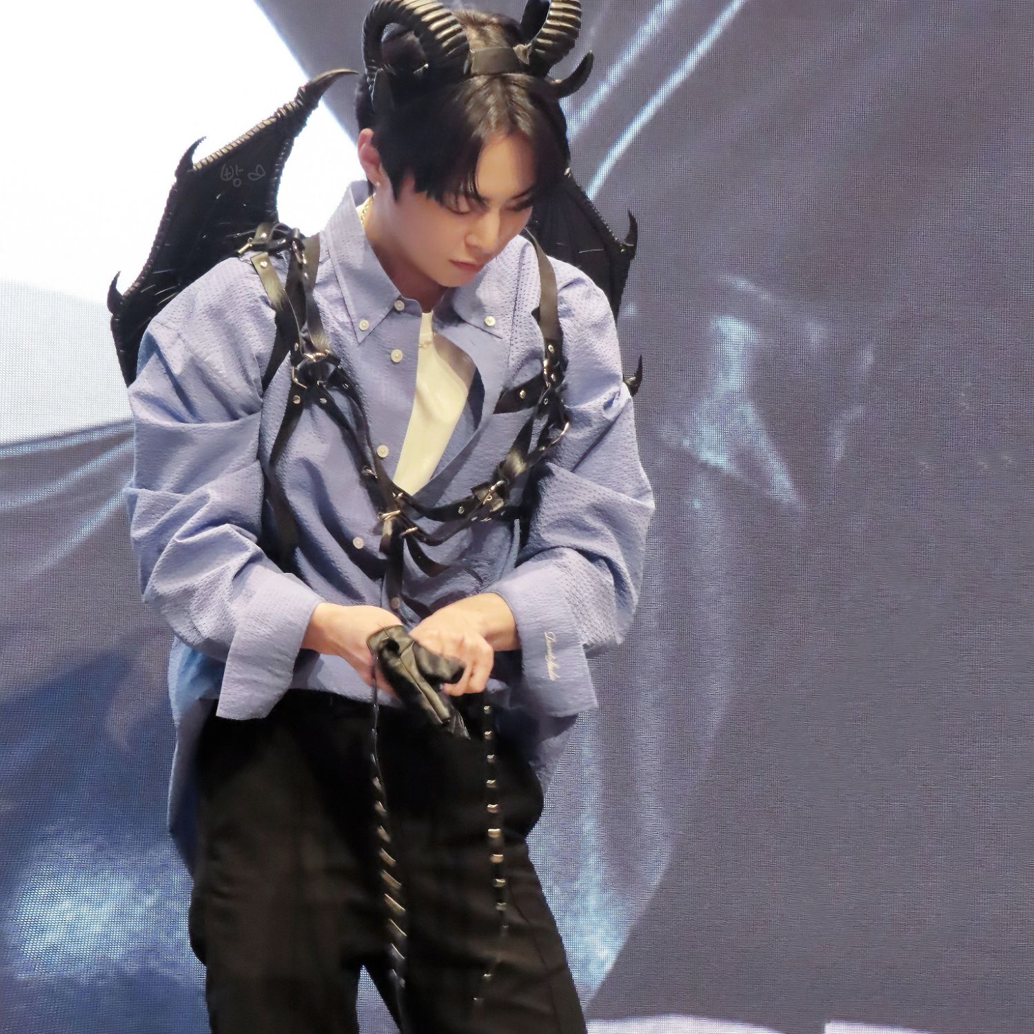 Recent activity shot of Xiumin (EXO)